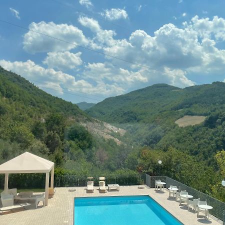 Hotel Ristorante Tre Lanterne & Spa アックアサンタ・テルメ エクステリア 写真